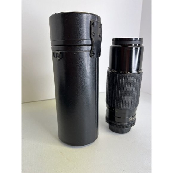 Sigma Zoom-8 Lens 1: 4-5 F=75-250mm Zoom Multi Coated Made In Japan 915709 Case - Picture 3 of 13